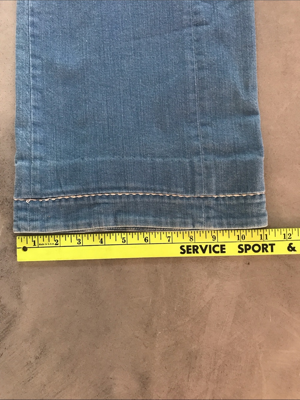 CHANEL Light Wash Wide Leg Jeans — Pale Blue Denim - Picture 11 of 16